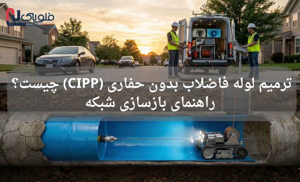 ترمیم لوله فاضلاب بدون حفاری (CIPP) چیست؟ راهنمای بازسازی شبکه + برآورد هزینه