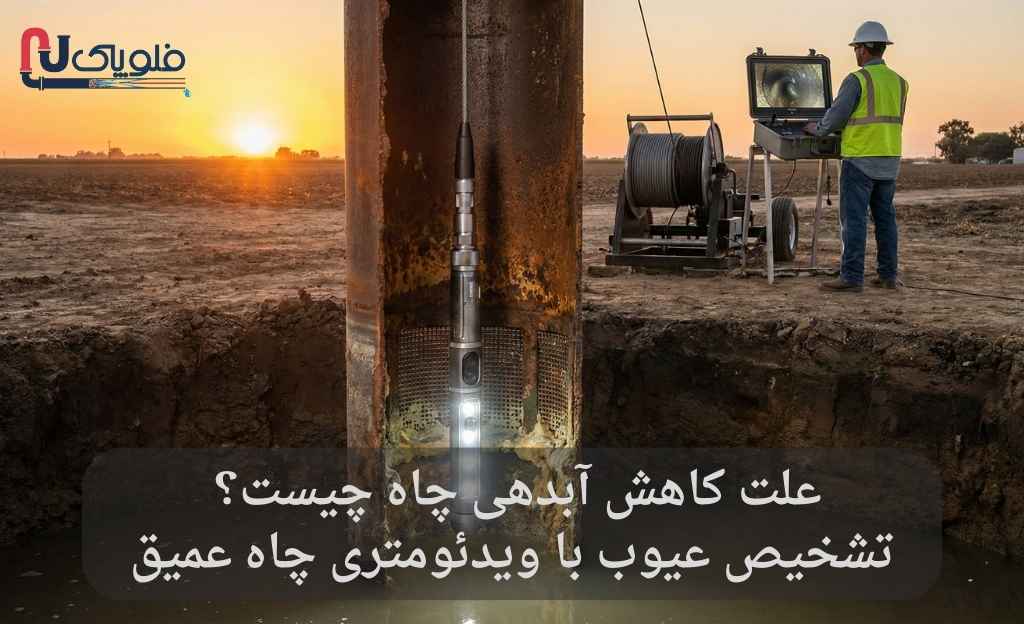 چاه آب کاهش آبدهی علت؟